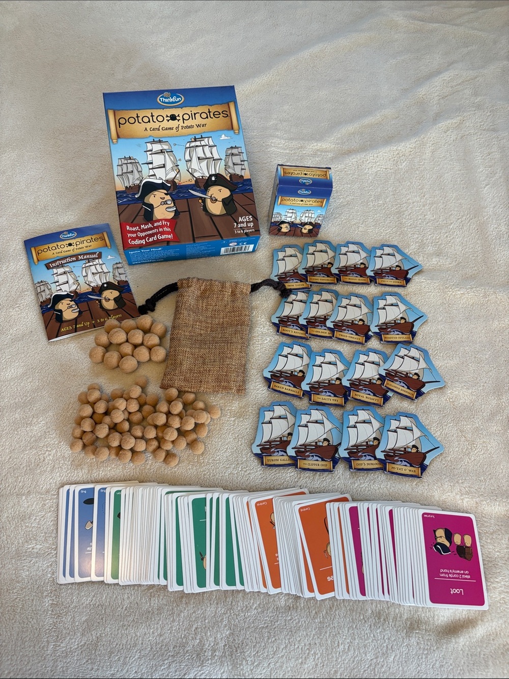 Potato Pirates Card Game | Ages 7+